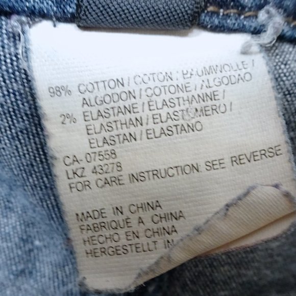 MEXX Flare Blue Denim Jeans - Picture 6 of 6